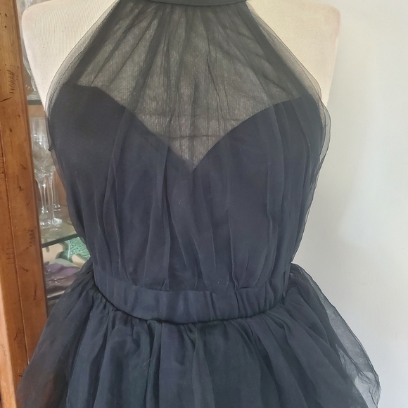 Petal & Pup Black Tiered Maxi Dress - Picture 4 of 10